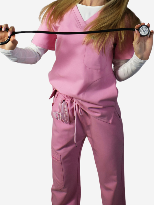 Alia Straight Leg Scrub Pants