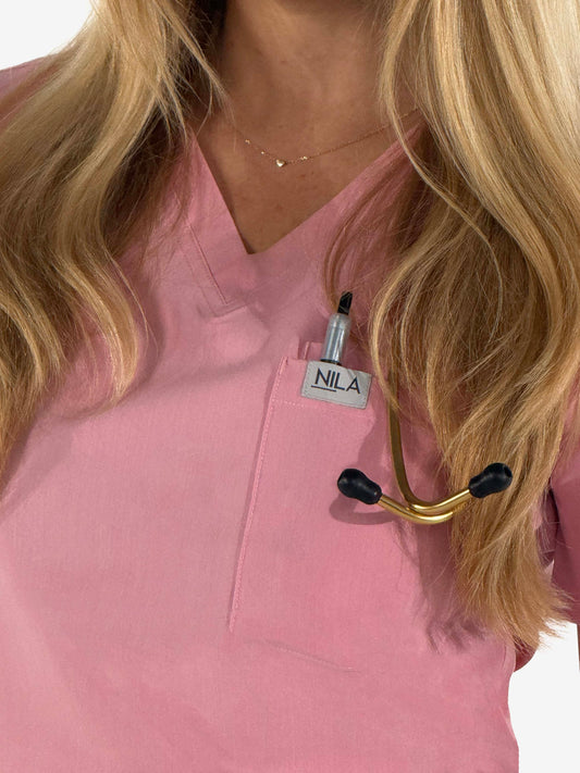 Eve V-Neck Scrub Top