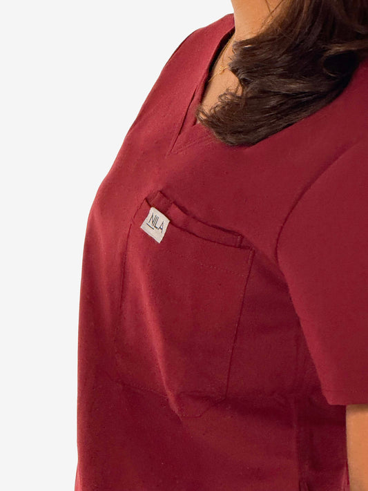 Eve V-Neck Scrub Top